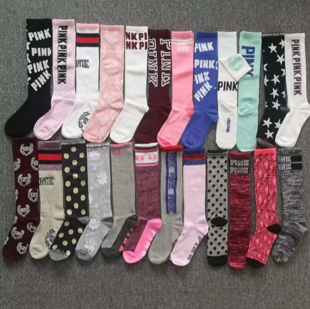 Victoria Secret Knee High Socks (10pc)